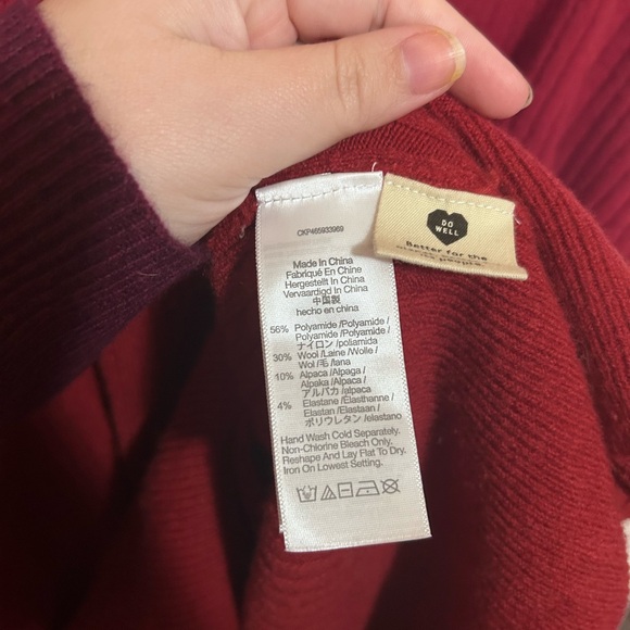 Madewell Red Cardigan Sweater - Picture 7 of 7